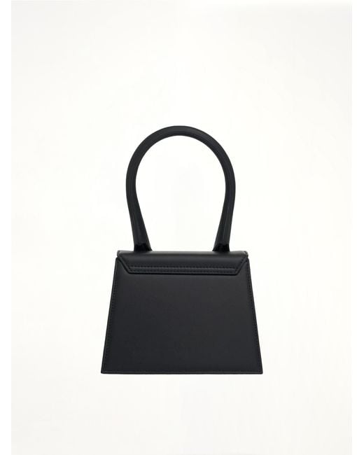 Jacquemus Black Le Chiquito Moyen Leather Bag