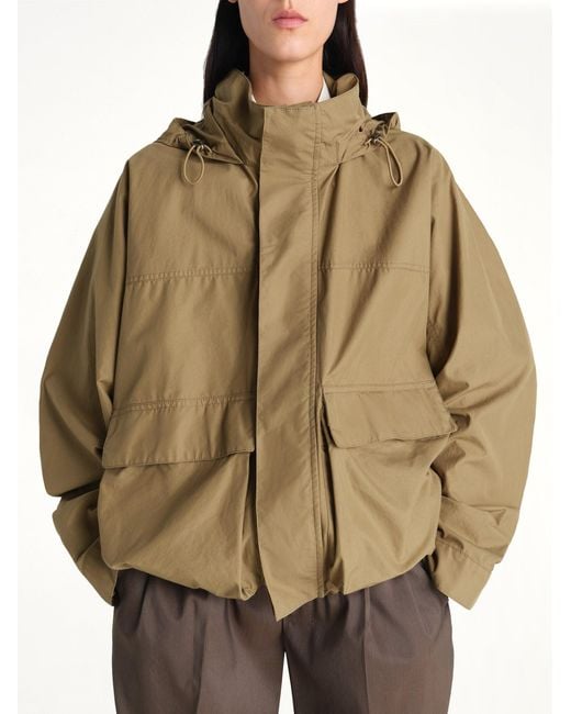 Lemaire Natural Short Rain Parka for men