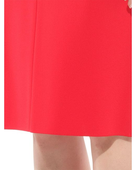 Givenchy Red Short Skirt