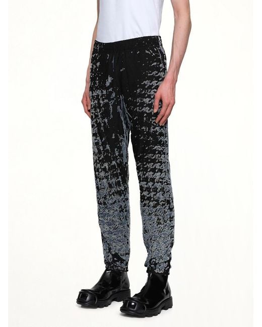 DIESEL Black P-Labis Runway Pants for men