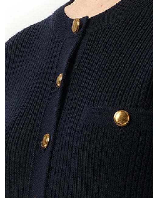 Chloé Black Long Fitted Cardigan