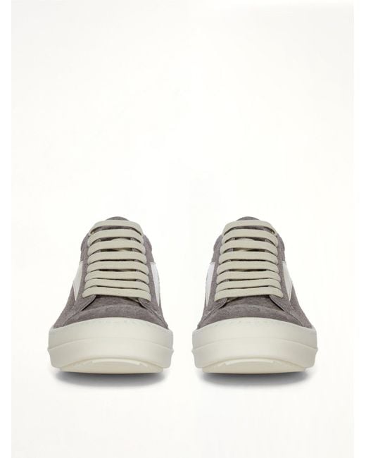 Rick Owens White Vintage Sneaks for men