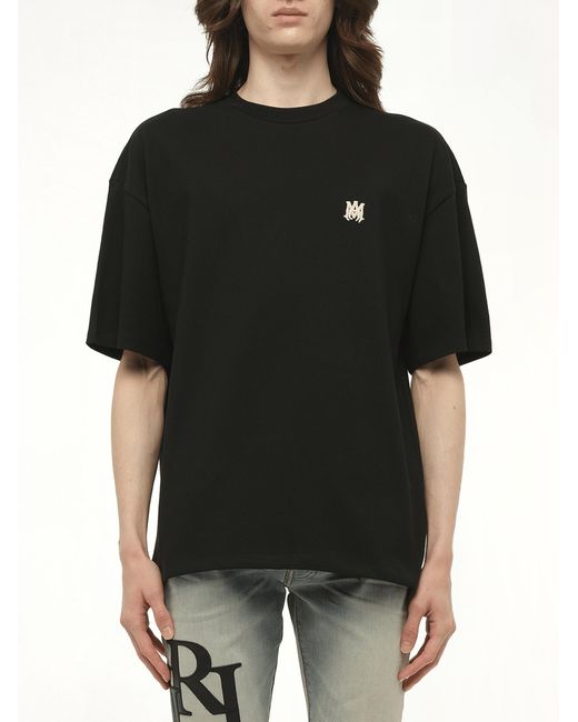 Amiri Black Ma Skater T-Shirt for men