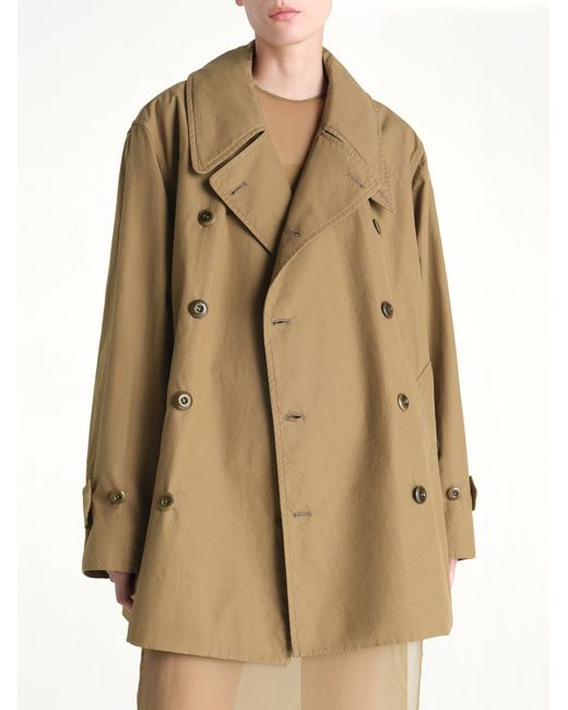 Lemaire Natural Cropped Trench