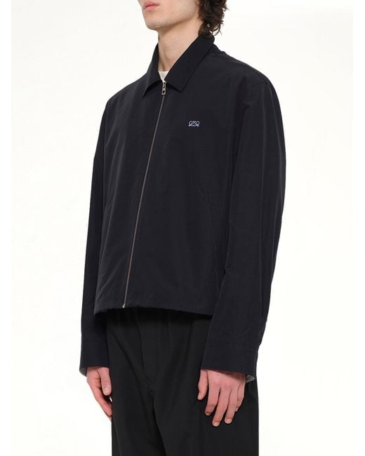 Loewe Blue Zip-Up Jacket for men