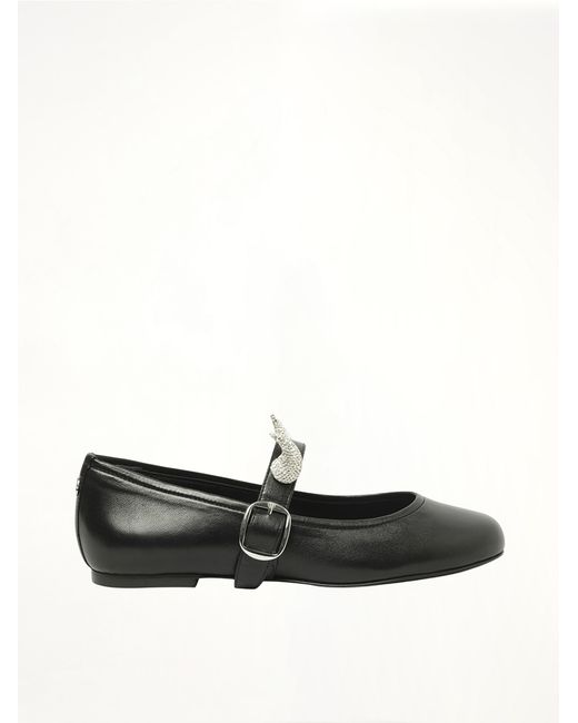 Coperni White Disney X Horn Ballerina Belt Flat