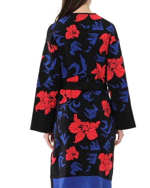 Emilio Pucci Red Floral Coat