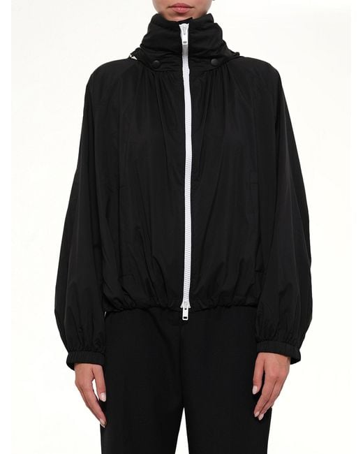 Givenchy Black Hood Windbreaker
