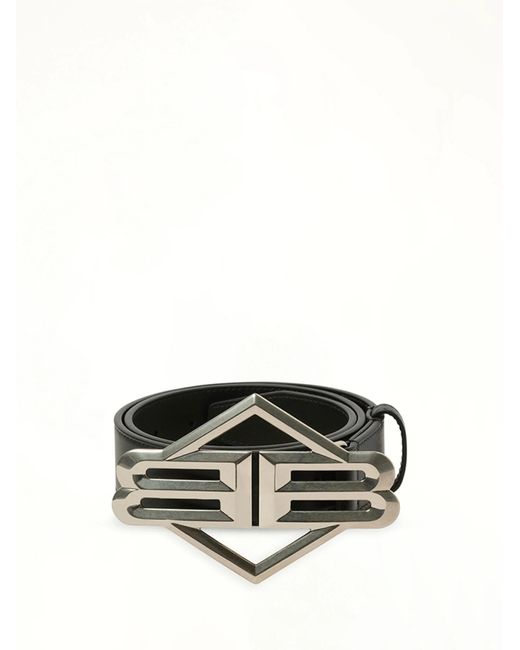 Balenciaga Black Carpool Belt 35, 100% Leather for men