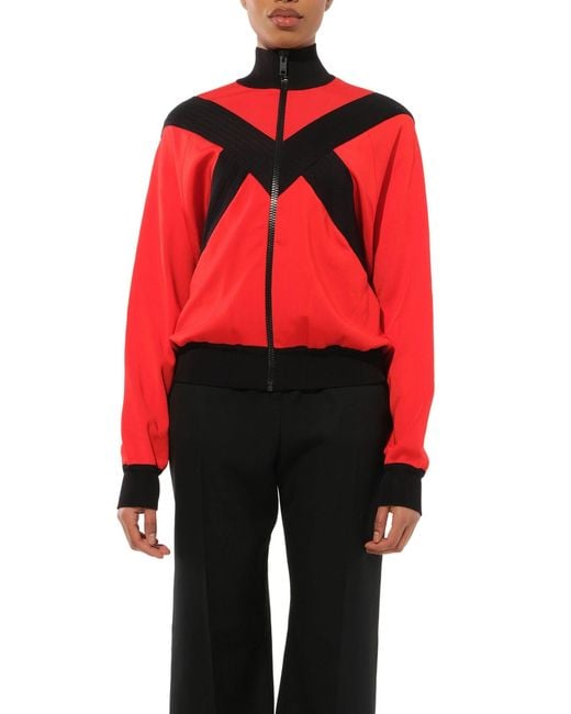 Givenchy Red Turtle Neck Multi Sweater, /Blk