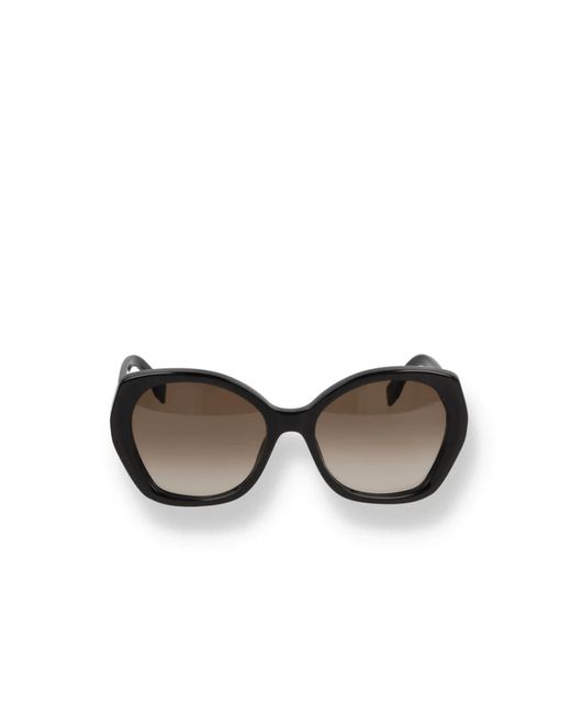 Fendi Black Fe40112F 5801F Acetate Sunglasses