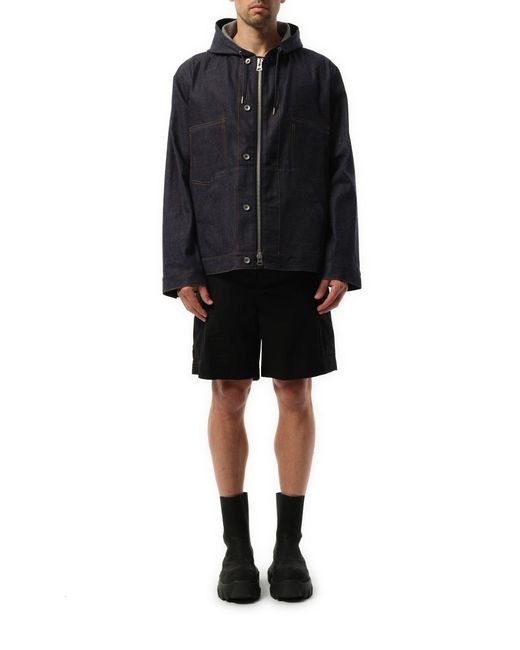 sacai Denim Hoodie SACAI | DENIM HOODIE