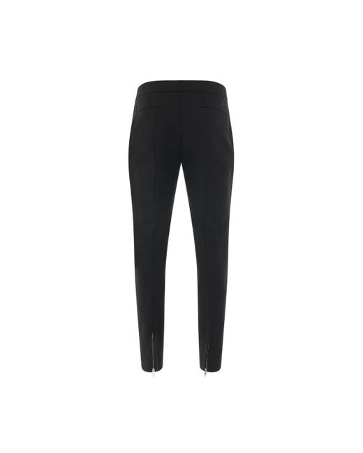 Givenchy Black Pants With 4G Buckle, , 100% Polyamide