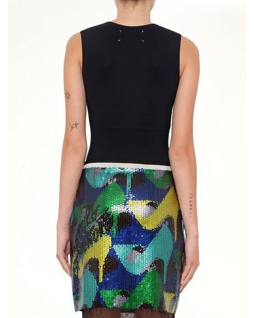 Lanvin Blue Skirt