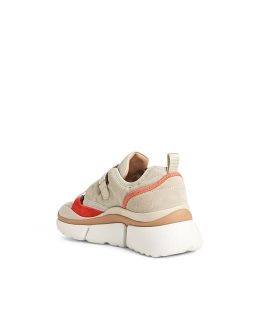 Chloé Multicolor Sonnie Sneakers, , 100% Calfskin