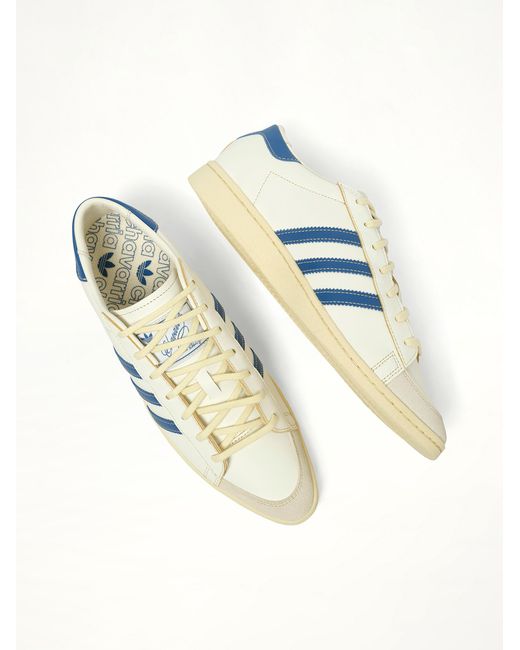 Willy Chavarria Blue X Adidas X Chavarria Dress Shoe Sneakers, 100% Leather for men