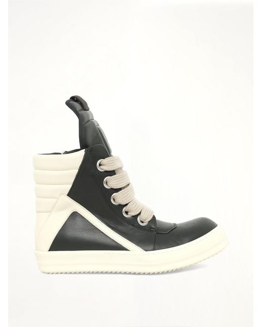 Rick Owens Black Jumbolace Geobasket for men