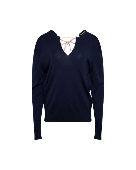 Chloé Blue Knit Pullover