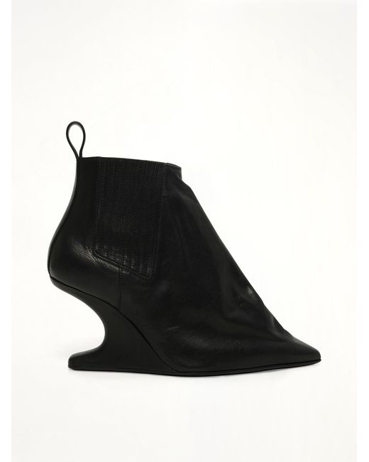 Rick Owens Black Ankle Taco