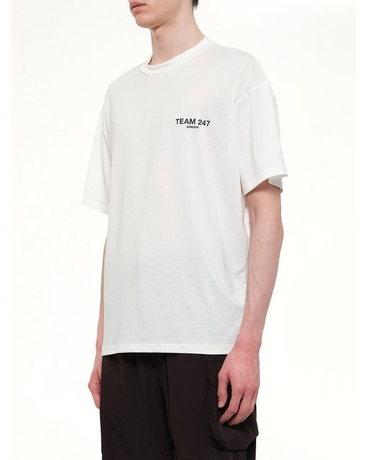 Represent White Team 247 Oversized T-Shirt for men