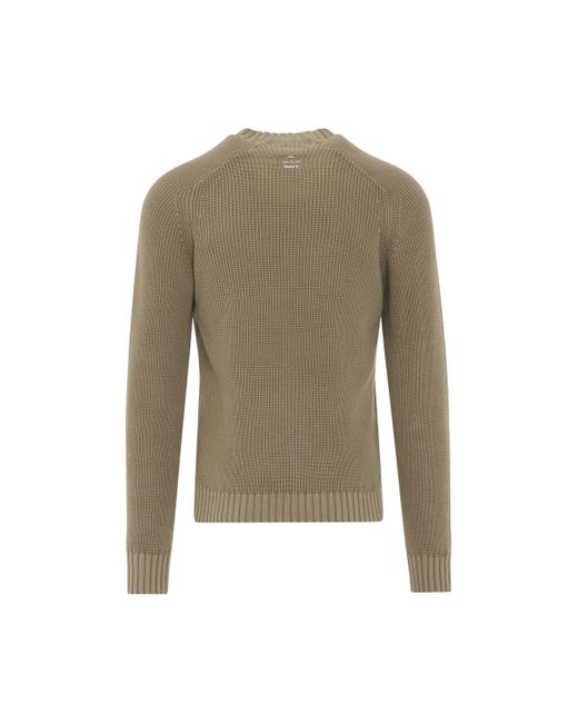 A_COLD_WALL* Green X 'Acw X Timberland Fisherman Knit Sweater, , 100% Cotton, Size: Small for men