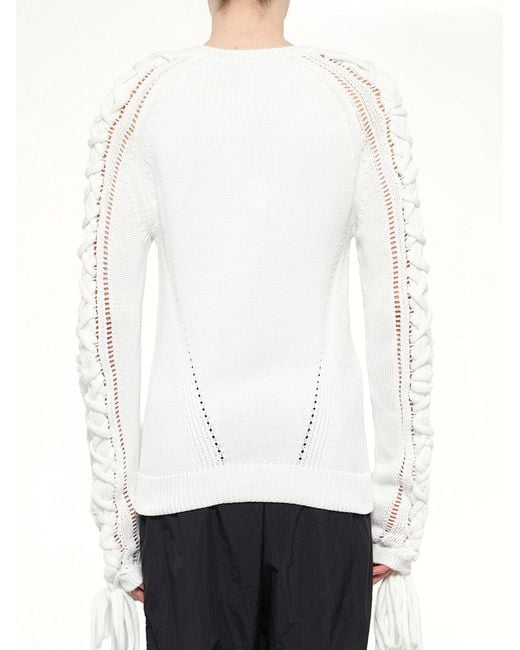 Juun.J White Sweatshirt for men