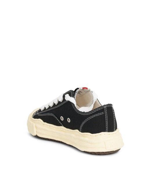 Maison Mihara Yasuhiro Black Hank Og Vintage Sneakers, 100% Cotton for men
