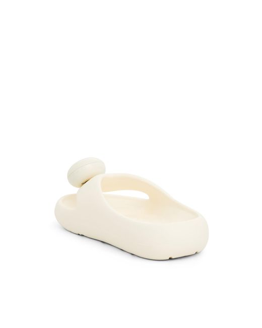 Loewe Natural Foam Thong Slide Sandals, , 100% Rubber