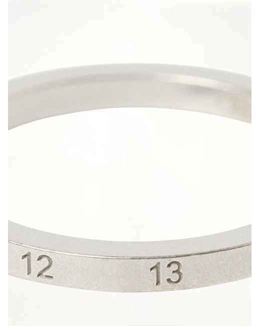 Maison Margiela Natural Numerical 2Mm Rings for men