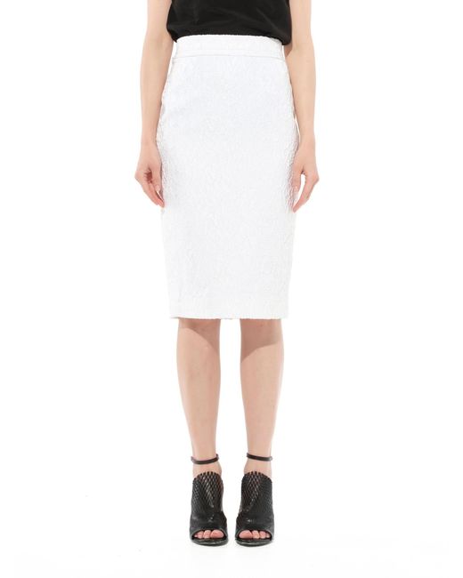 Givenchy White Skirt