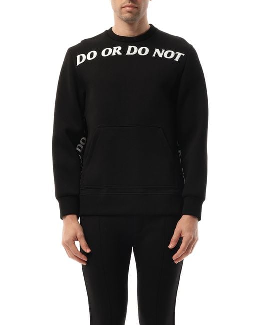 Neil Barrett Black Sweatshirt for men
