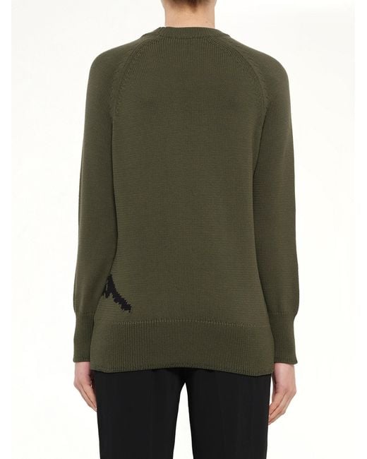 KENZO Green Crew Neck