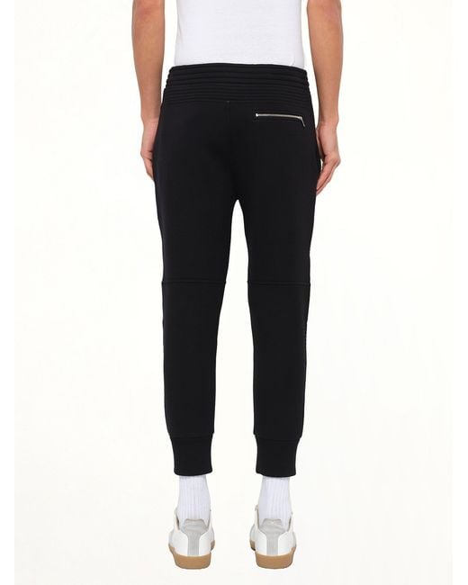 Neil Barrett Black Knit Pants for men