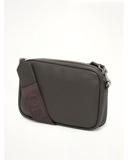 Loewe Gray Pebble Messenger Small for men