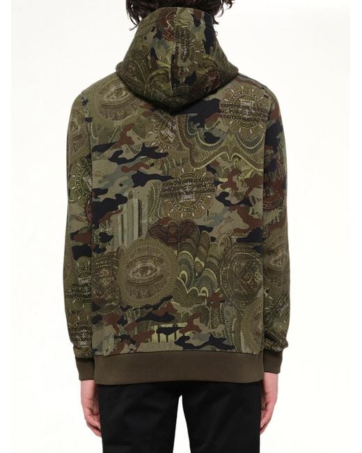 Givenchy Gray Podium Dollar Hoodie for men