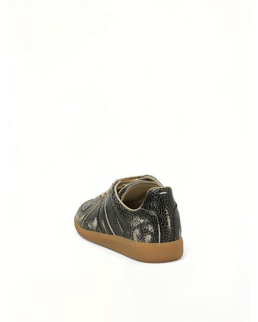 Maison Margiela Multicolor Replica Crackling Leather Sneaker