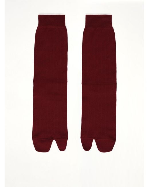 Maison Margiela Purple Tabi Socks