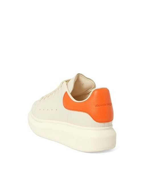 Alexander McQueen Multicolor Larry Oversized Sneakers, 100% Calf Leather