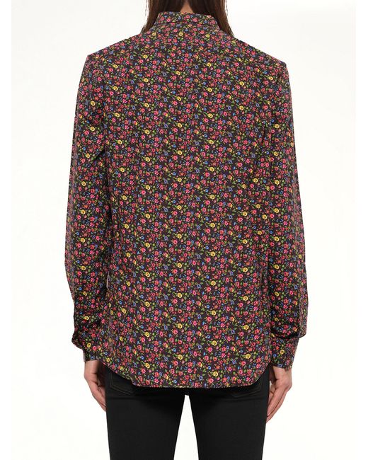 Givenchy Brown Floral Shirt for men