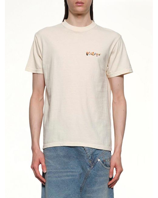 Kidsuper White Simple T-Shirt for men