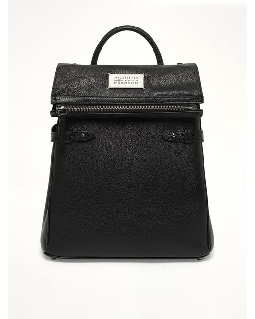 Maison Margiela Black 5Ac Top Handle Backpack for men
