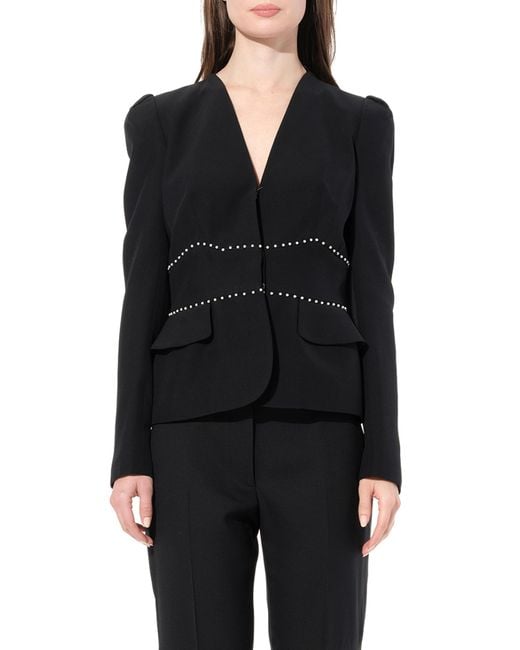 McQueen Black Jacket 334324 Qae40