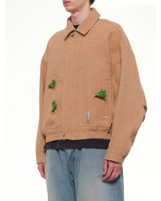 Doublet Blue Tilled Field Work Jacket for men