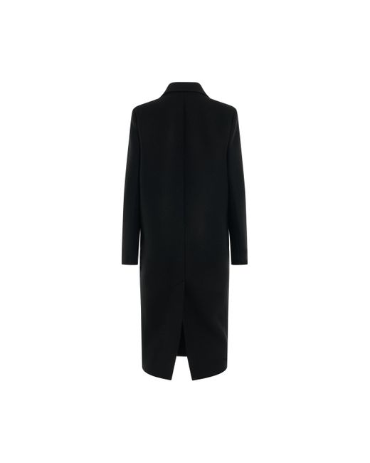 Loewe Black Tailored Wool Coat, , 100% Wool