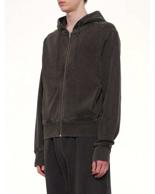 Entire studios Black Slim Zip Up for men