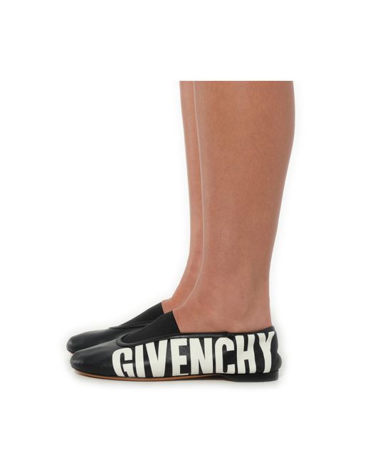 Givenchy White Rivington Ballerina