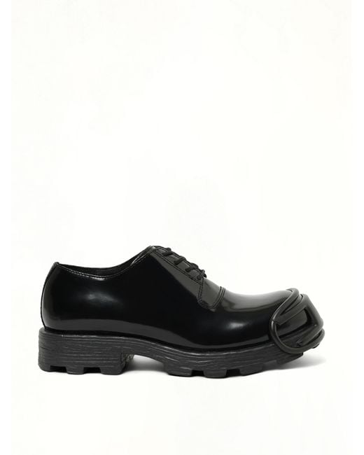 DIESEL Black D-Hammer Derby for men