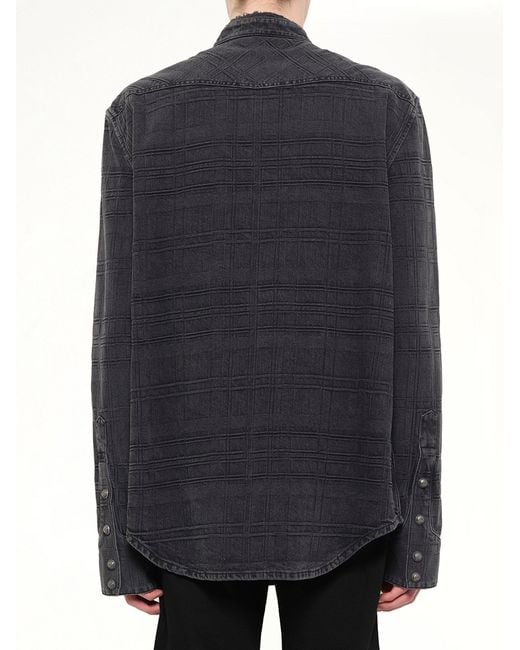 Balmain Blue Shirts for men