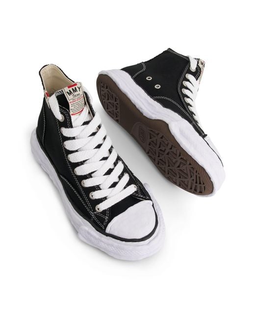 Maison Mihara Yasuhiro Black Peterson 23 Og High Sneakers, /, 100% Cotton