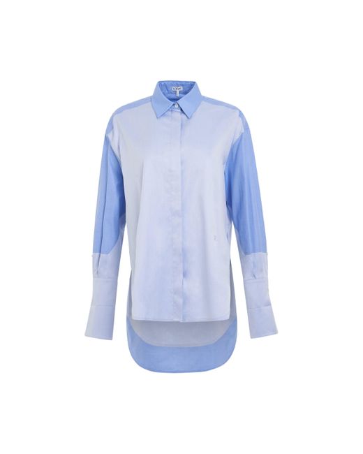 Loewe Blue 'trompe L'oeil' Shirt